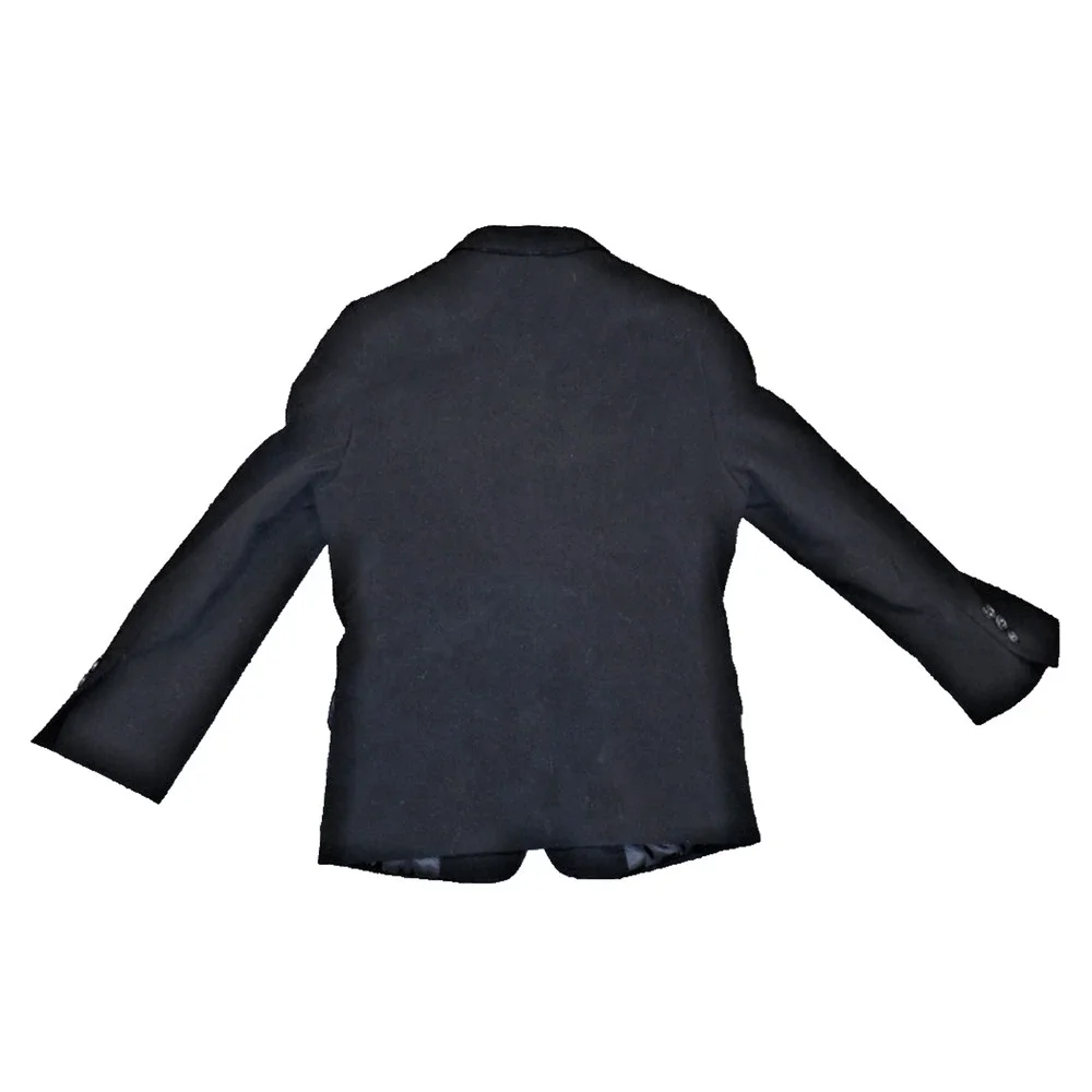 Calvin Klein Boys Black Blazer Suit Jacket Size 8 Dress Coat Formal Wedding
